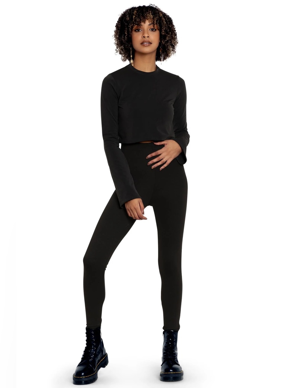 Blackmilk Push It Ponte Leggings